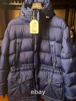 $1.420! VERY RARE! NEW Men's Parajumpers Sheridan Down Parka Royal Blue L