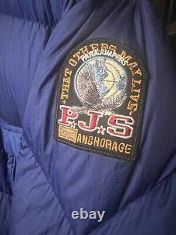 $1.420! VERY RARE! NEW Men's Parajumpers Sheridan Down Parka Royal Blue L