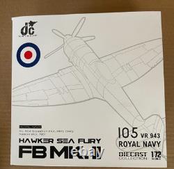 1/72 JC Wings JC Hawker Sea Fury FB Mk. II Royal Navy 105 VR943 Very Rare