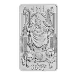 10 Oz Royal Mint Great Britain Norse Gods Odin. 9999 Silver Bar VERY RARE