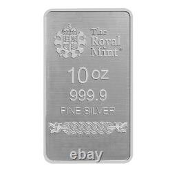 10 Oz Royal Mint Great Britain Norse Gods Odin. 9999 Silver Bar VERY RARE