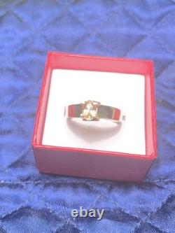 14KT Solid Heavy Yellow Gold Ring. 50CTW Imperial Topaz A very rare gemstone