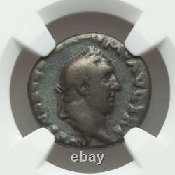 16 April-22 Dec AD 69 Rome Vitellius AR denarius Year Four Emperor VG VERY RARE