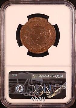 1709 France Jeton Royal Galleys NGC MS64 BN Very Rare Top Pop! Exquisite