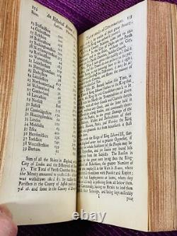 1725 Very Rare ROYAL TREASURY OF ENGLAND Historical Account Of Taxes Economics