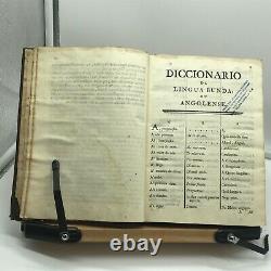 1804 Royal Ownership Diccionario da lingua Bunda ou Angolense Very Rare