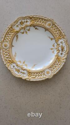 1891 Antique Royal Crown Derby Very RARE ARGYLL English Bone Duck egg thin China