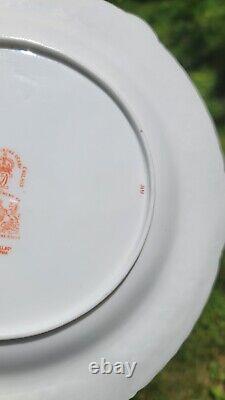 1891 Antique Royal Crown Derby Very RARE ARGYLL English Bone Duck egg thin China