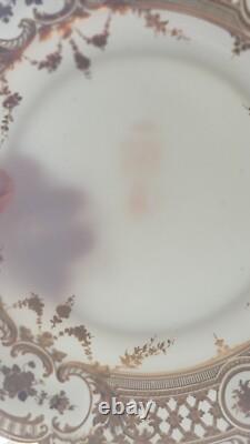 1891 Antique Royal Crown Derby Very RARE ARGYLL English Bone Duck egg thin China