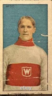 1910 C56 Imperial Tobacco Hockey Ernie Johnson Very Rare