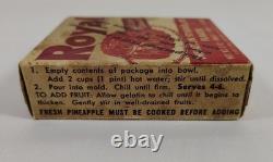 1950 1952 Royal Desserts Gelatin Phil Rizzuto Rare Complete Full Box Sealed