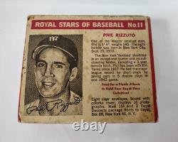 1950 1952 Royal Desserts Gelatin Phil Rizzuto Rare Complete Full Box Sealed