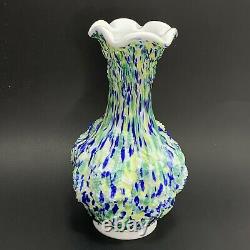 1959 Very Rare MCM Imperial Glass LOGANBERRY Vase VIGNA VETRO FRIT