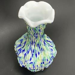 1959 Very Rare MCM Imperial Glass LOGANBERRY Vase VIGNA VETRO FRIT