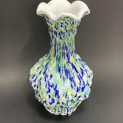1959 Very Rare MCM Imperial Glass LOGANBERRY Vase VIGNA VETRO FRIT