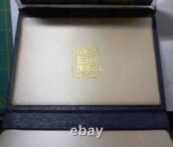 1983 Cyprus Official Deluxe Prestige Proof Set (6) Royal Mint Very Rare