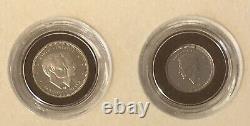 1983 Dominican Republic Official Proof Set (2) Royal Mint Very Rare