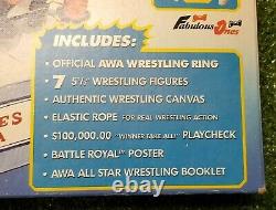 1985 AWA Remco All Star Wrestling Battle Royal Playset Factory Sealed VERY RARE