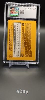 1987 Donruss Bo Jackson Rookie On Card Auto Cgc Jsa Authentic Auto Very Rare