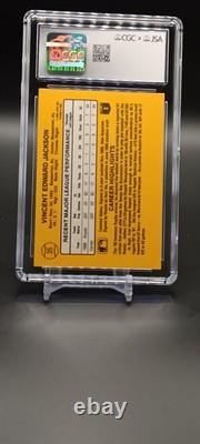 1987 Donruss Bo Jackson Rookie On Card Auto Cgc Jsa Authentic Auto Very Rare