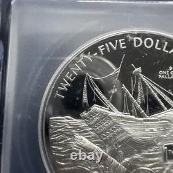 1988 Bermuda $25 1 OZ Palladium San Antonio PR69 DCAM VERY RARE Only 2000 Minted