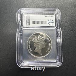 1988 Bermuda $25 1 OZ Palladium San Antonio PR69 DCAM VERY RARE Only 2000 Minted