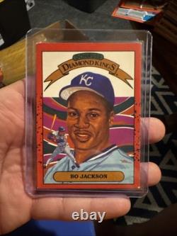 1989 Donruss Bo Jackson Diamond Kings Error Card Very Rare