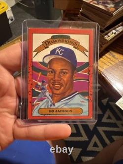 1989 Donruss Bo Jackson Diamond Kings Error Card Very Rare