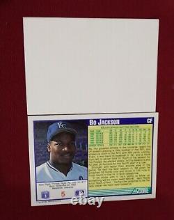 1991 Score Bo Jackson-very Rare-possible 1/1-please Help Identify-unlisted Card