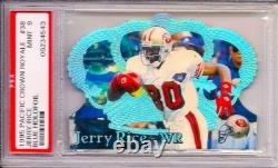 1995 Pacific Crown Royale Blue Holofoil #38 WR Jerry Rice PSA 9? VERY RARE