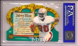 1995 Pacific Crown Royale Blue Holofoil #38 WR Jerry Rice PSA 9? VERY RARE