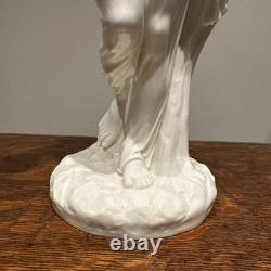 19th Century Royal Worcester C. Parian-Neo Classical Statuette 13.5in Very Rare