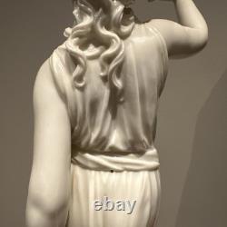 19th Century Royal Worcester C. Parian-Neo Classical Statuette 13.5in Very Rare