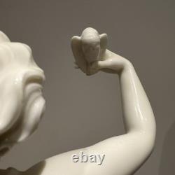 19th Century Royal Worcester C. Parian-Neo Classical Statuette 13.5in Very Rare