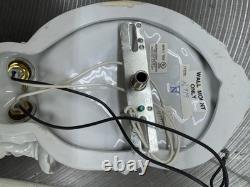 2 Capodimonte Porcelain Italy Sconce Light Fixtures White Royal Naples Very Rare