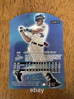 2000 Fleer Ultra Carlos Beltran Platinum Medallion /50 Very Rare Die Cut Royals