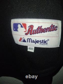 2006 MLB Majestic Kansas City Royals Black Alternate Very Rare Jersey Size 48