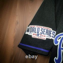 2006 MLB Majestic Kansas City Royals Black Alternate Very Rare Jersey Size 48