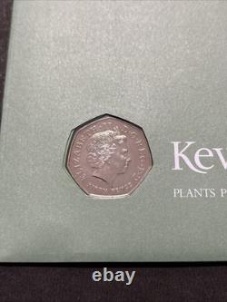 2009 Royal Mint Kew Gardens 50p Coin Cover Very Rare
