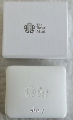 2011 WILLIAM & CATHERINE ROYAL WEDDING £5 PIEDFORT SILVER PROOF CROWN-Very Rare