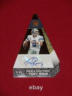 2012 Panini Crown Royale Tony Romo GOLD Choice Award Auto S/N 3/10 #66 VERY RARE