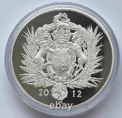 2012 Royal Mint Diamond Jubilee Silver Proof One Kilo 1kg, very rare item
