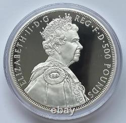 2012 Royal Mint Diamond Jubilee Silver Proof One Kilo 1kg, very rare item