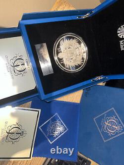 2012 Royal Mint Diamond Jubilee Silver Proof One Kilo 1kg, very rare item