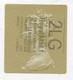2012 Welsh Royal Mail Gold Postage Label ERROR Printed Sideways Very Rare