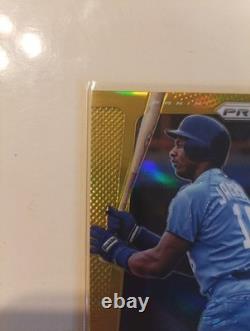 2013 Panini Prizm Gold #198 Bo Jackson Kansas City Royals 1/10 Very Rare