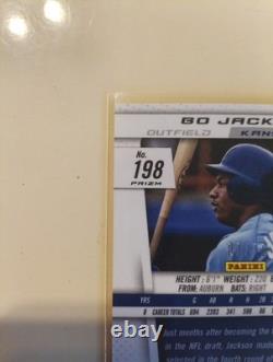 2013 Panini Prizm Gold #198 Bo Jackson Kansas City Royals 1/10 Very Rare