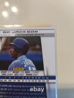 2013 Panini Prizm Gold #198 Bo Jackson Kansas City Royals 1/10 Very Rare