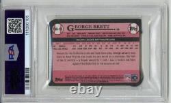2014 Topps 1989 Mini Die Cut #tm-18 George Brett Royals Psa 10 Low Pop Very Rare