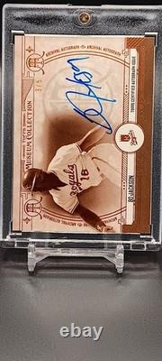 2015 Topps Museum Sepia Bo Jackson On Card Auto Ssp #/5 Very Rare